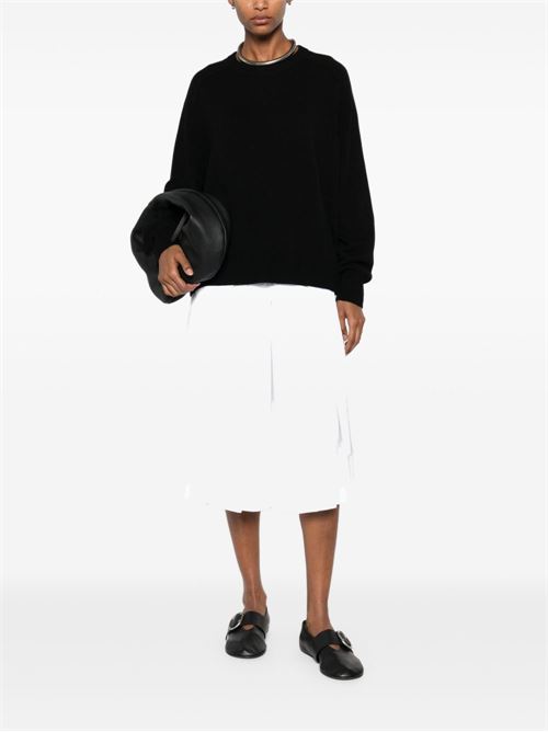 Maglia boyfriend in cashmere SOFT GOAT | S25SF20055BLACK